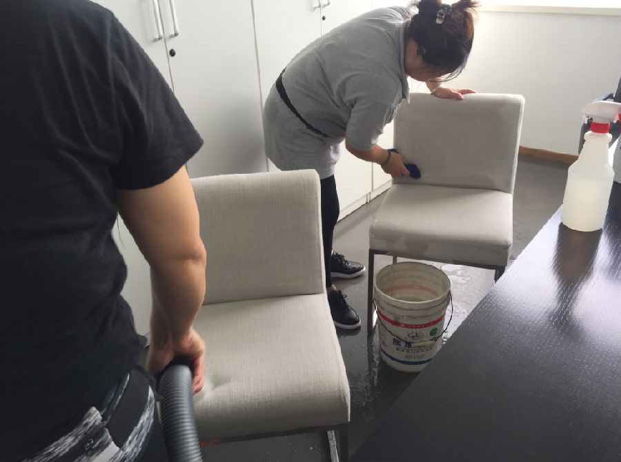 溧水区沙发清洗案例